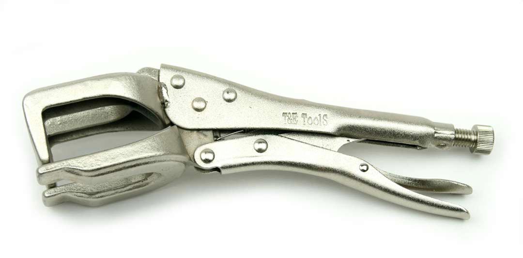 Pliers/Cutters/Crimpers T & E Tools 912 Double Jaw Welding Clamp Pliers- 9