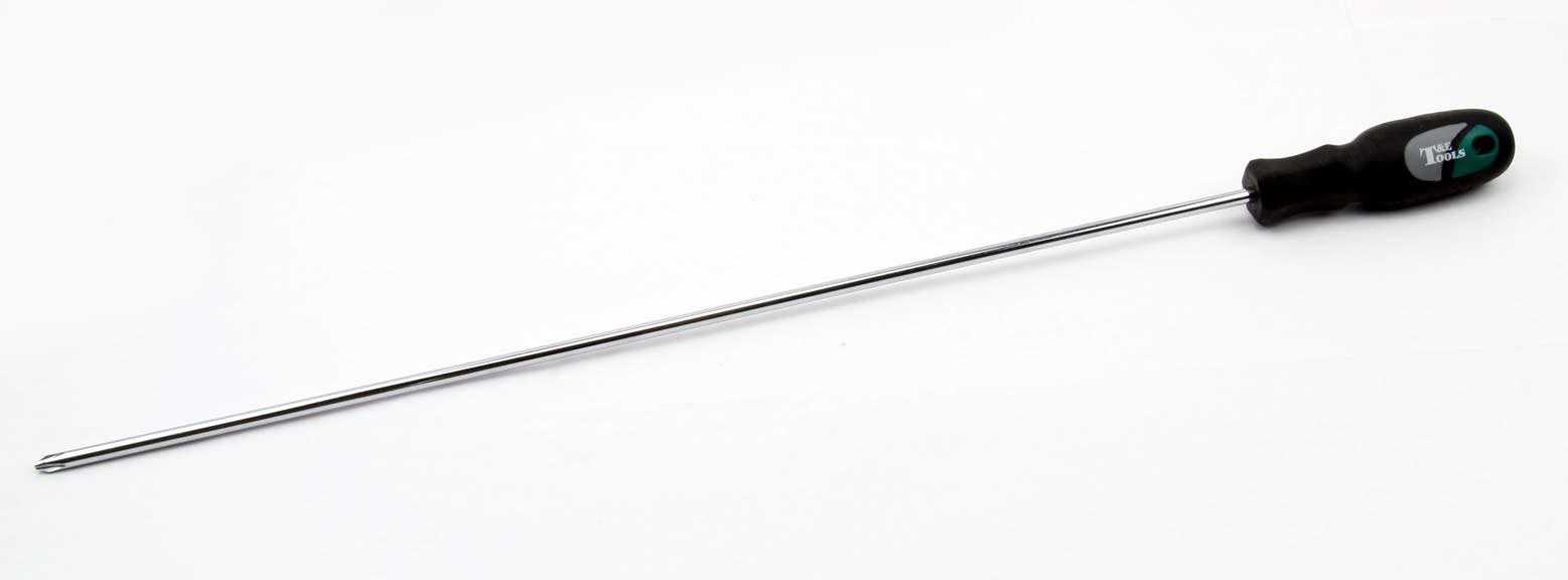 Nut Drivers, Star/Hex Handrivers & Screwdrivers T & E Tools 82450 #2 Phillips Extra Long Screwdriver