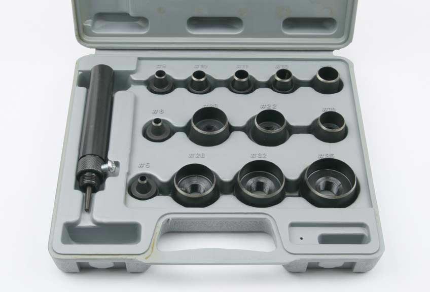PryBars, Scrapers, Punches & Chisels T & E Tools LT-223 Super Changable Hollow Punch Set