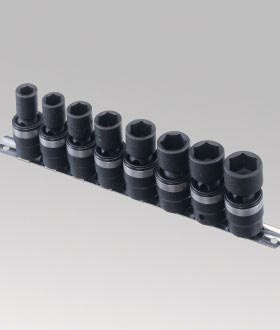 1/2 Drive Professional Genius TG-408S 8 Piece 1/2