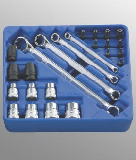 Hex & Star Sockets Professional Series PN:TX2324 24 Piece Star Wrench Set