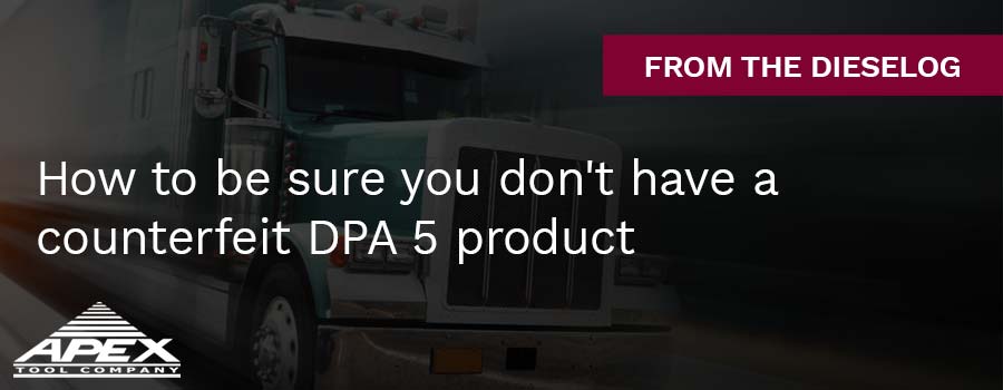 How to be sure you don't have a counterfeit DPA 5 product