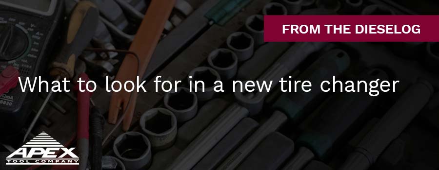 What to look for in a new tire changer