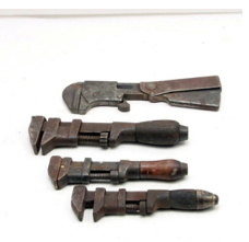 Vintage monkey wrench set
