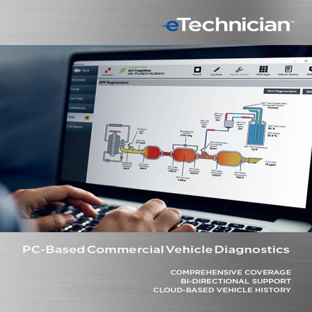 NEXIQ eTechnician (Part # NQ859000) — Heavy-Duty Diagnostic Software Suite