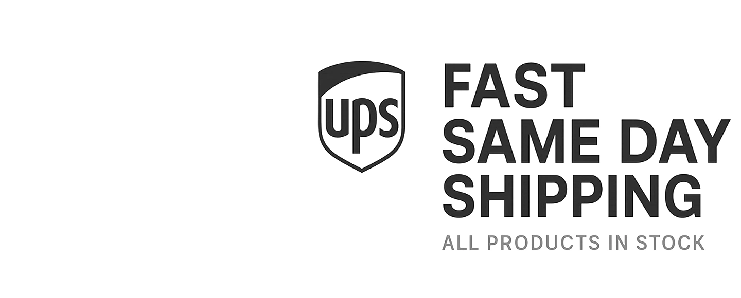 UPS Fast Same Day Shipping – All Products In Stock at Apex Industries