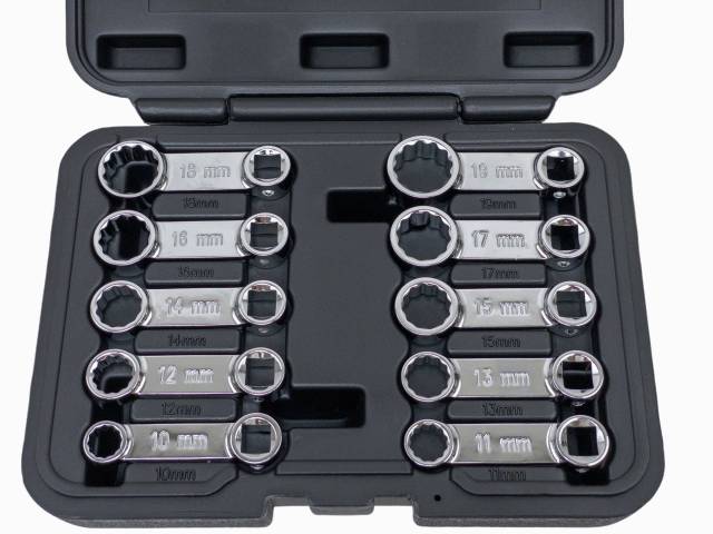 ATC CAA0270 3/8" Drive 10 Piece Metric Torque Adapter Set