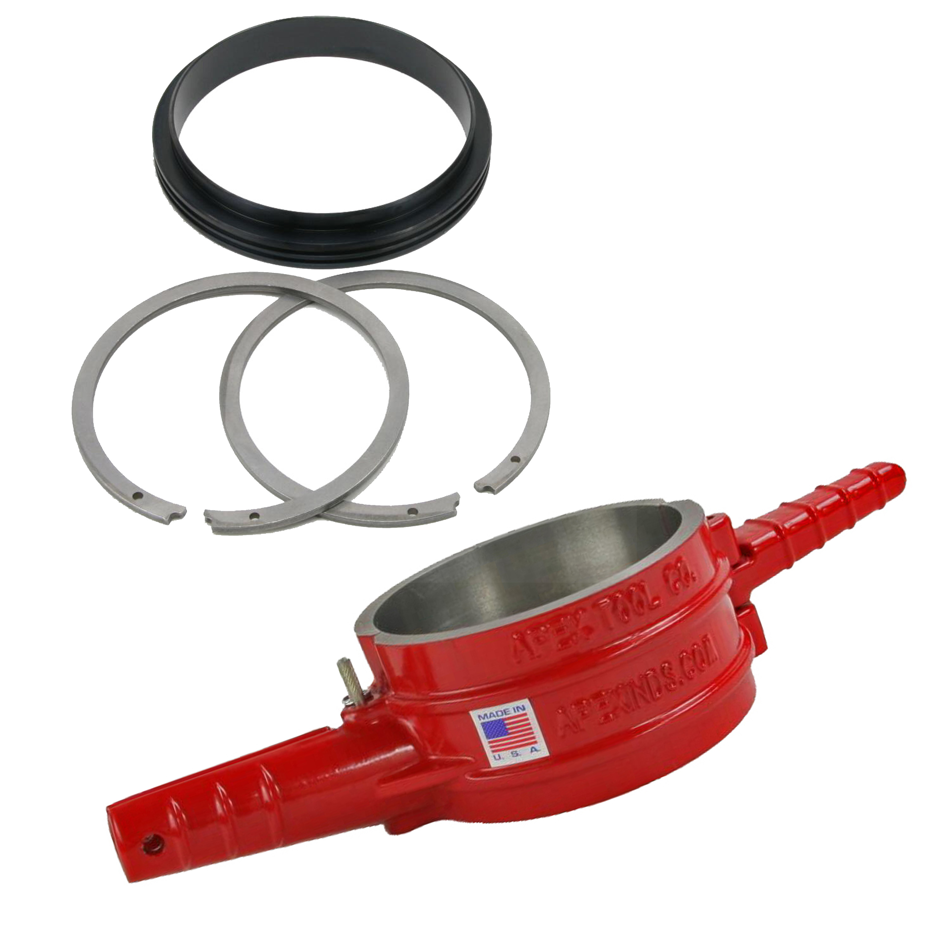 PUNLIM Piston Ring Compressor Adapter & Anti-Polishing Ring 5.4 Bore For Cummins ISX 5299447 and 5299339 5299448 