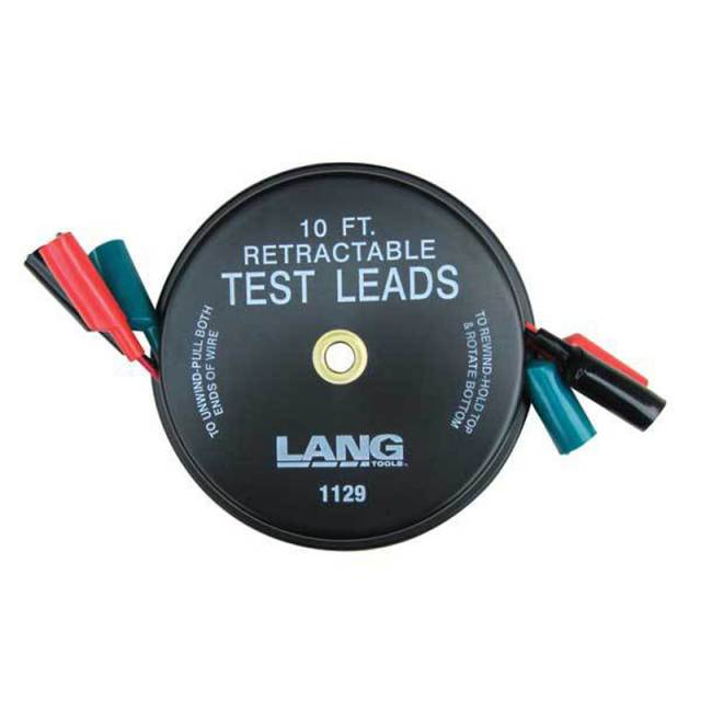 ATCL-1129 10 FT Retractable Lead Set Aligator Clips