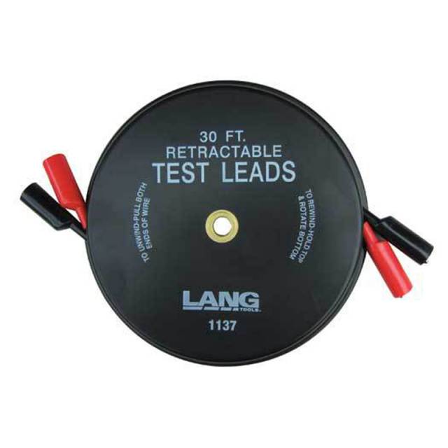 ATCL-1137 30FT Retractable Teast Lead Aligator Clip