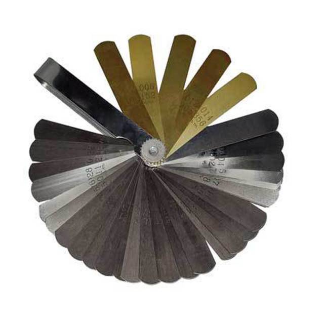 ATCL-FG-135 36 Blade Master Feeler Gauge in both Steel and Brass